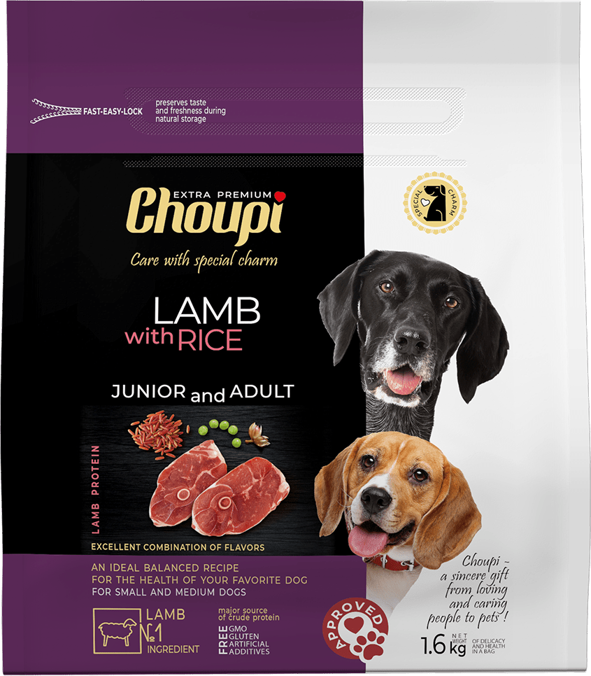 Lamb with Rice (For sensitive dogs)