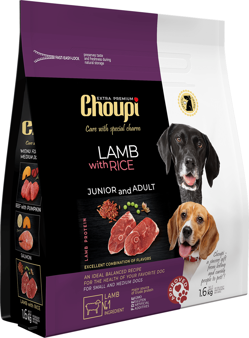 Lamb with Rice (For sensitive dogs)