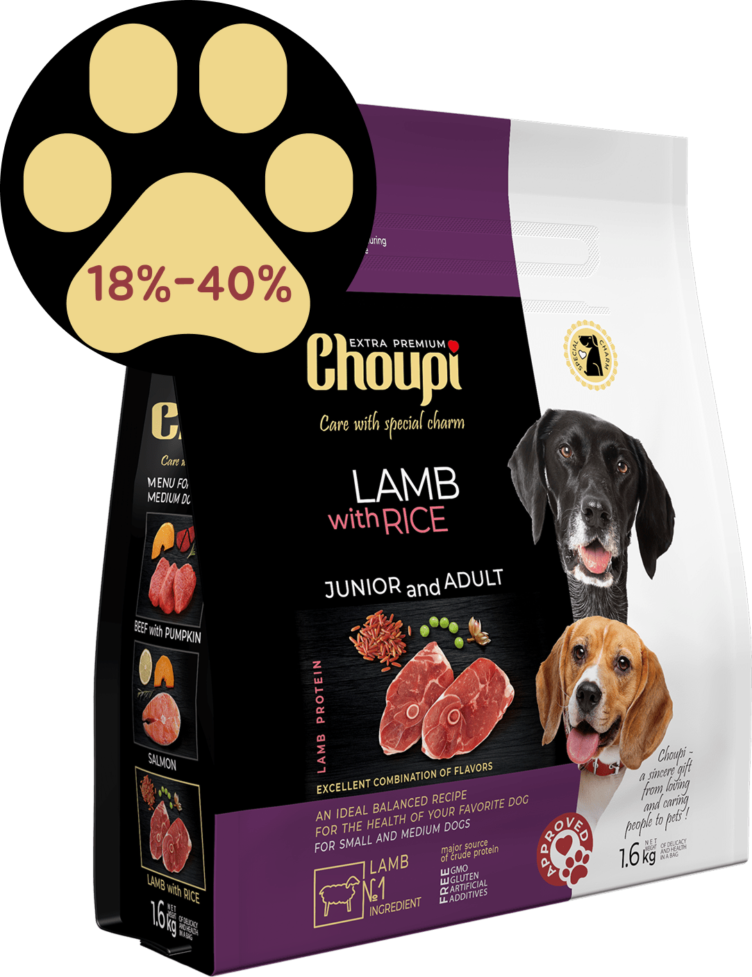 🎁 Tørrfôr til hund - Lam og ris (for sensitive hunder) (100 % rabatt)