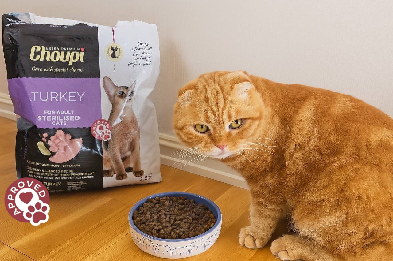 Tørrfôr for steriliserte katter - Kalkun
